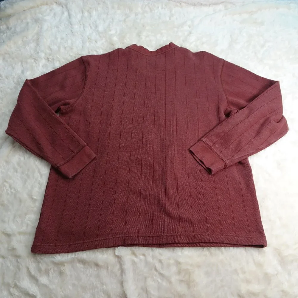 Columbia Plum L/S Sweater Size Large EUC